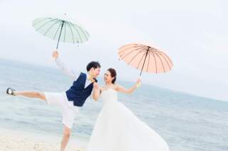 雨だって二人なら楽しい♪