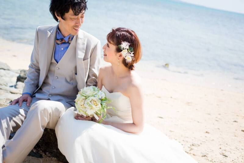 お気に入りのヘッド装花