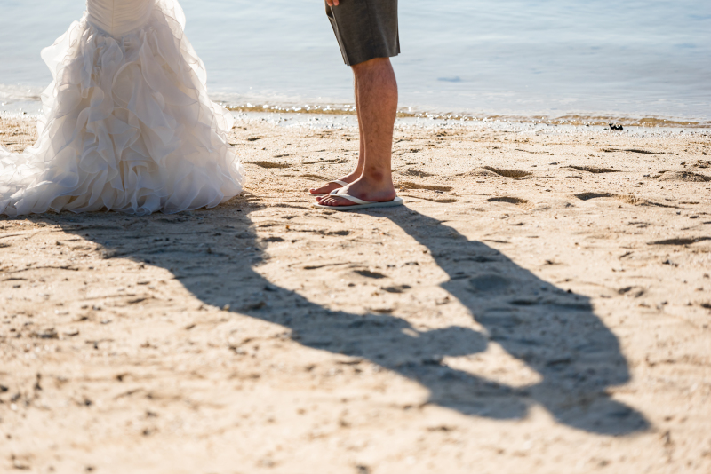 影をよく見ると・・・