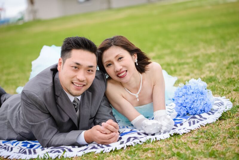 寝っ転がって♡