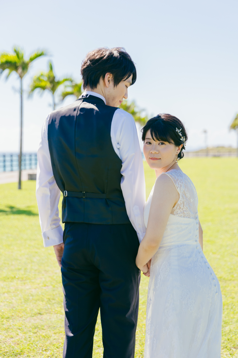 ヤシの木ロードで♡