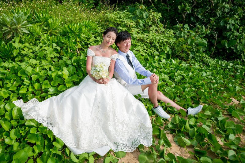 海と同じくらい緑も綺麗だね❤︎