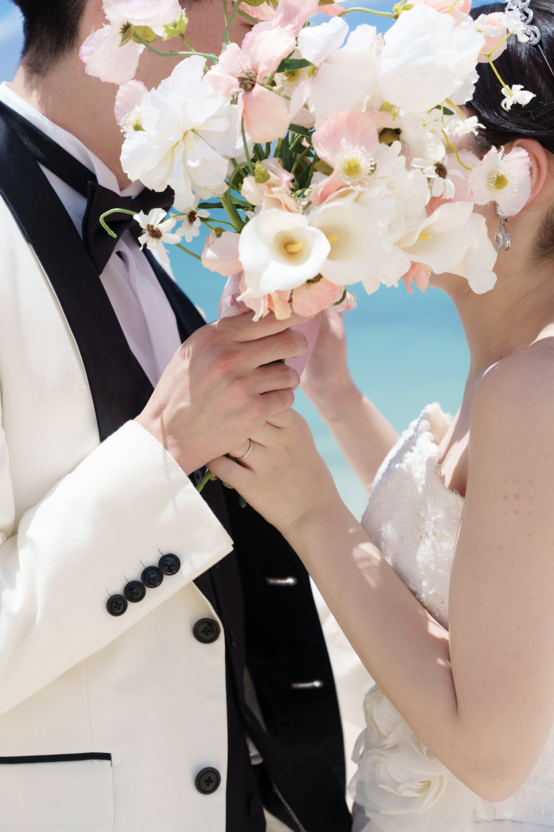 ブーケ越しに伝わるぬくもりとときめきがあふれる日