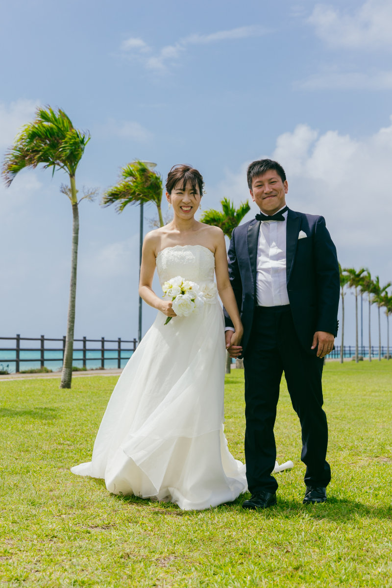 ヤシの木ロードで♡