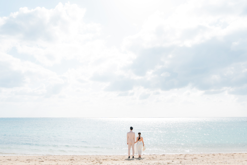 未来へ続く後ろ姿フォトシーン