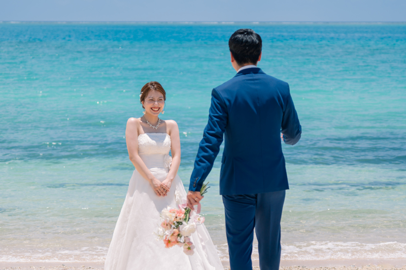青空と海に包まれる特別な時間
