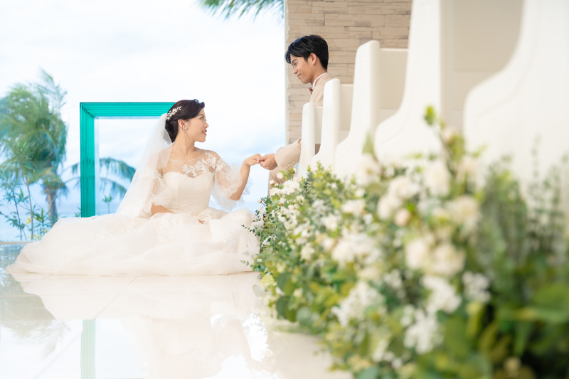 ご家族そろってのチャペルウェディング♡1日の撮影の流れ♪