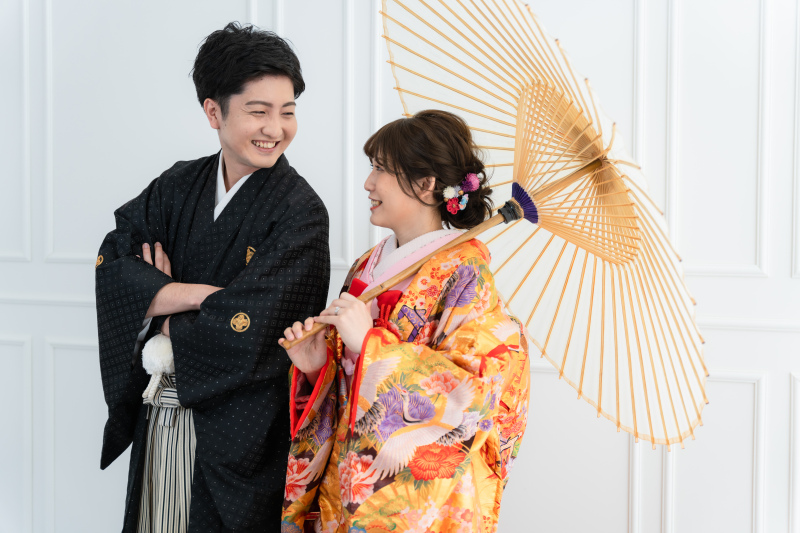 和装×ウエディングドレス