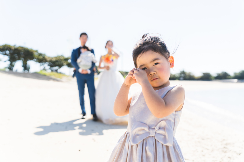 元気いっぱいのお姉ちゃん！かわいいハートで撮影！