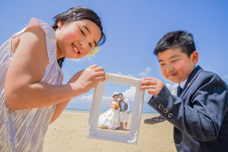 子ども達にお手伝いしてもらって♪