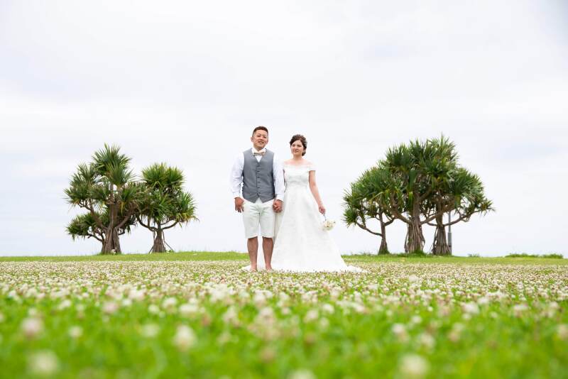 自然に囲まれて