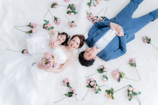 お子様と一緒に叶えるファミリーウェディングフォト