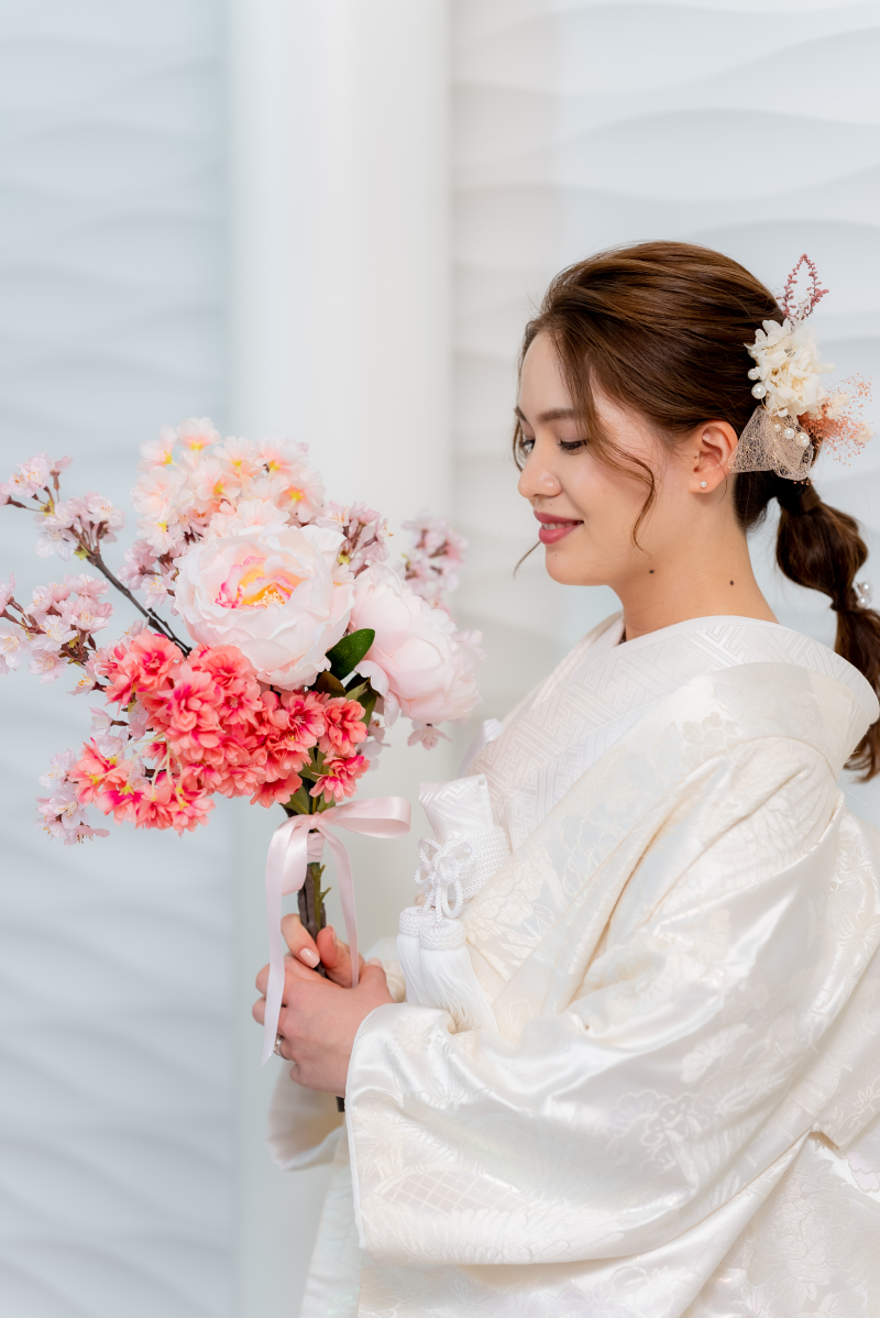 新婦様のソロショット