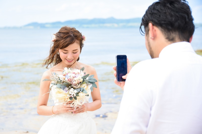 こだわりのブーケと♪