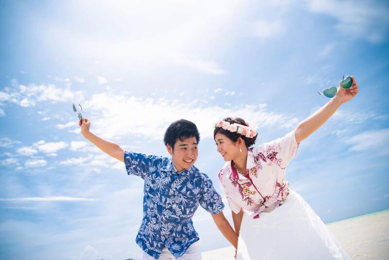 沖縄ビーチを大満喫！！