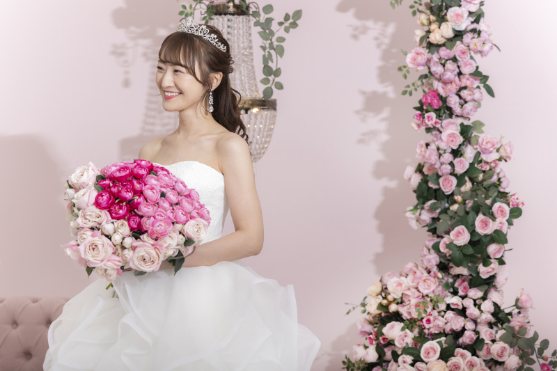 新婦さまのソロ撮影！