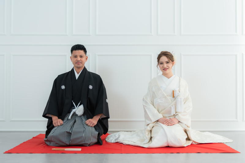 お座りショット♡