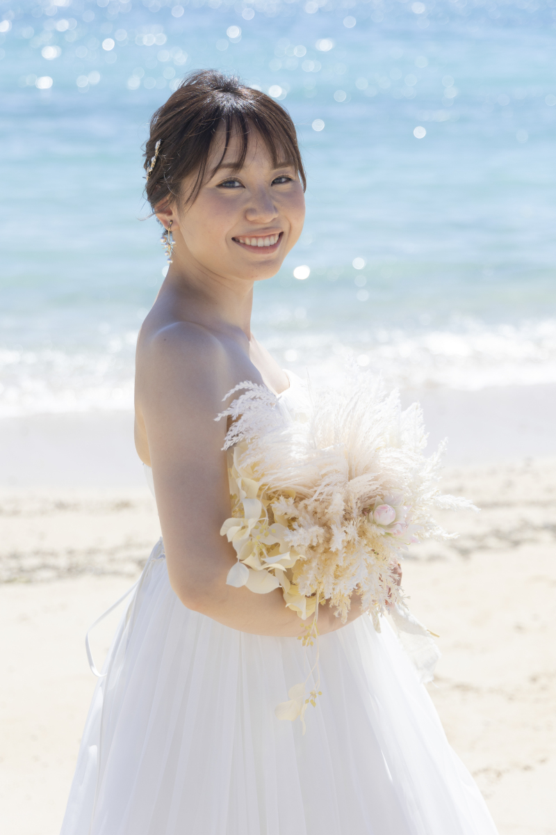 新婦様のソロショット