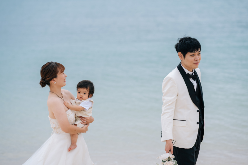 背中越しに伝わるふたりの絆