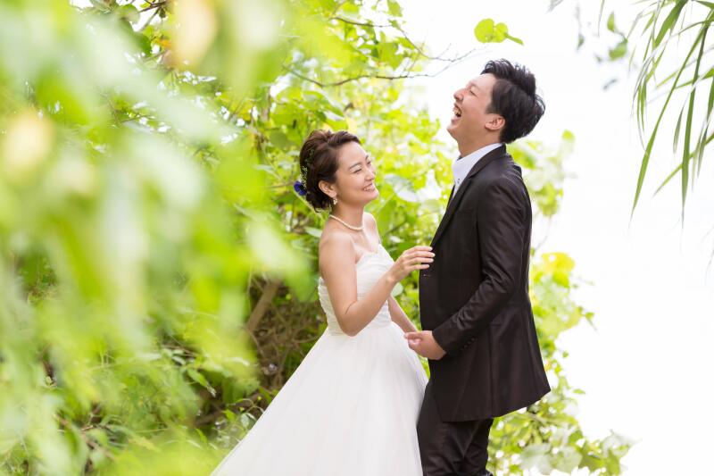 ナチュラルなおふたりを