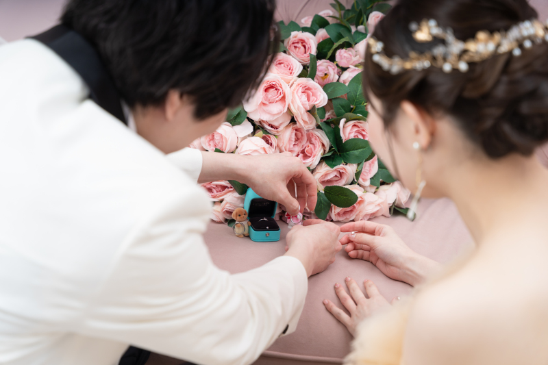 リングに愛を込めて。お二人で並べる幸せの形