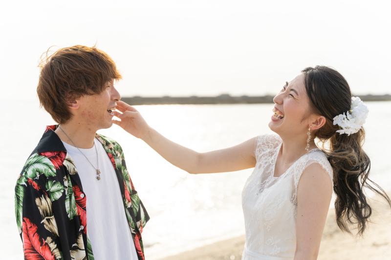 笑顔が素敵なお二人