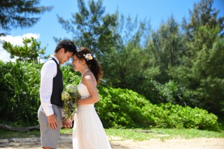 念願のビーチフォト！