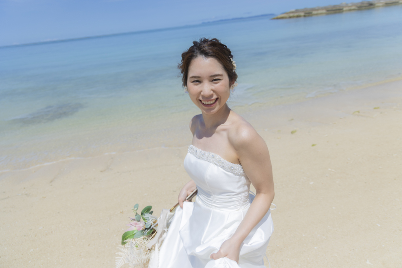 新婦様のソロショット