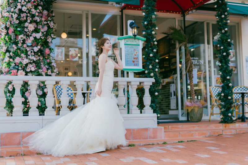 インポートドレスや国内ブランドドレスが充実♡