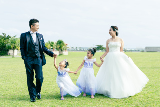 お子様との撮影もプラン内で対応！