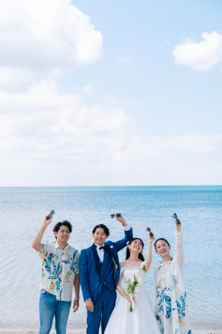 コーラルスタジオ〈coral studio〉沖縄フォト＆ムービーウェディング_【ファミリー・ペット・マタニティフォト特集】ご家族も一緒に撮影♪