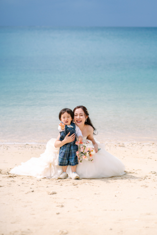 コーラルスタジオ〈coral studio〉沖縄フォト&ムービーウェディング_【お子様と一緒に!】子守アテンド付きで安心の撮影を♡