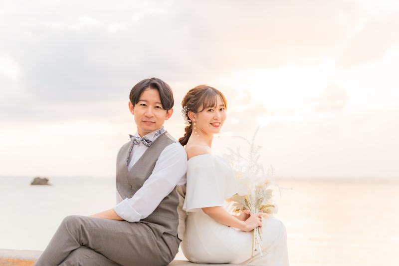 ビーチ&ロケーションセルフフォト4時間プラン｜ドレス＆メンズ衣装・小物付きで自由に撮影！【2026年4月15日販売開始♩】