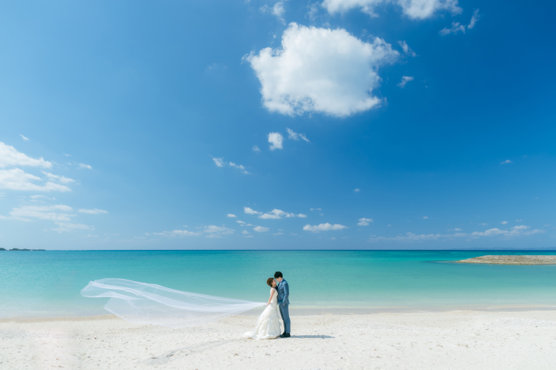 和装スタジオ＆洋装ビーチプラン今だけ7大特典付き♪【10月末までの成約でデータ増量・和装レンタル小物込み！】