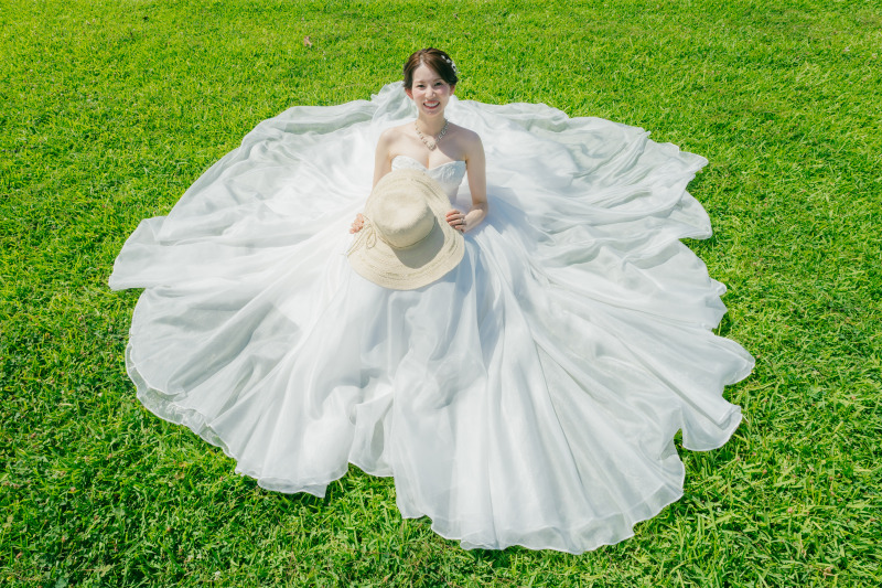 コスパNo1！ドレス2着ビーチ＋スタジオ撮影特典200データに増量中【10月末までの成約で7大特典プレゼント！】