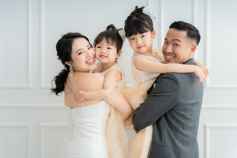 子守アテンド付きで安心！お子様連れに嬉しい7大特典付き♡ファミリースタジオ3シーンプラン