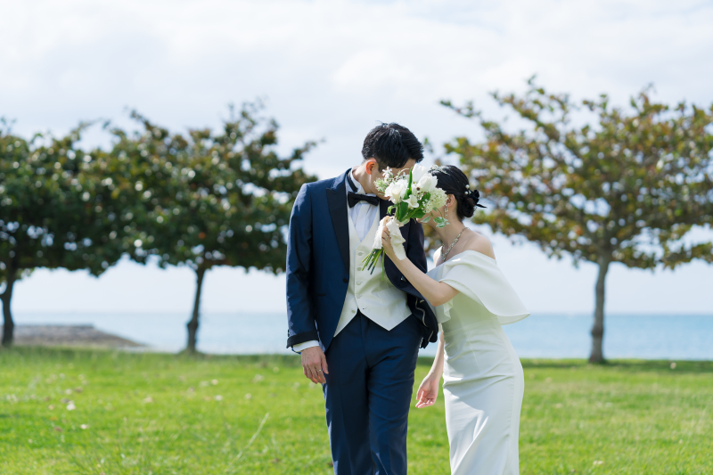 ビーチ&ロケーションセルフフォト4時間プラン｜ドレス＆メンズ衣装・小物付きで自由に撮影！【2026年4月15日販売開始♩】