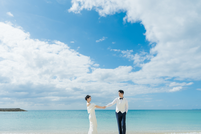 ビーチ&ロケーションセルフフォト4時間プラン｜ドレス＆メンズ衣装・小物付きで自由に撮影！【2026年4月15日販売開始♩】