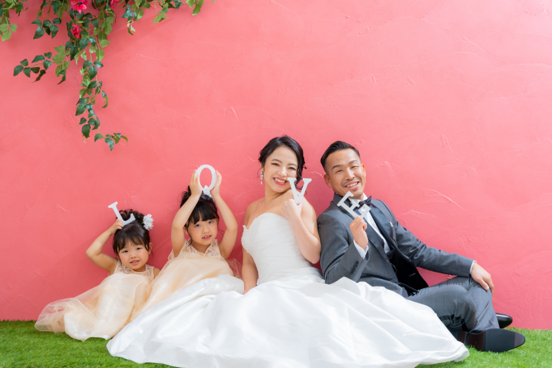 子守アテンド付きで安心！お子様連れに嬉しい7大特典付き♡ファミリースタジオ3シーンプラン