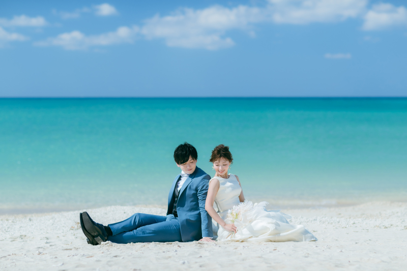 和装スタジオ＆洋装ビーチプラン今だけ7大特典付き♪【10月末までの成約でデータ増量・和装レンタル小物込み！】