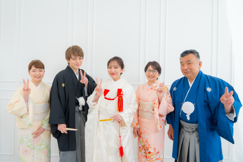 スタジオ和装キャンペーンプラン♡ファミリーフォト無料♪