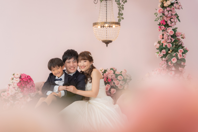 子守アテンド付きで安心！お子様連れに嬉しい7大特典付き♡ファミリースタジオ3シーンプラン