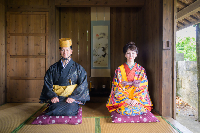 琉装ロケ＋+洋装ビーチ&グリーン特典【10月末成約限定!データ増量＆和装レンタル小物込みの7大特典付き！】