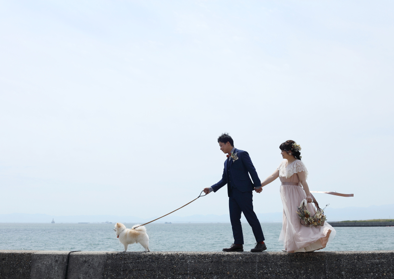 ペットと一緒に撮影できる愛知県の42スタジオを比較 前撮り 結婚写真 フォトウェディングのphotorait