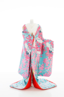 ブルー桜鳳凰文