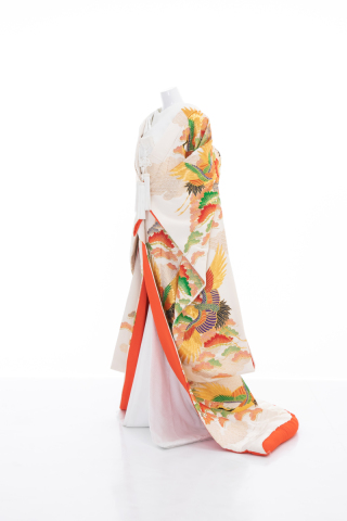 相良手刺繍　白