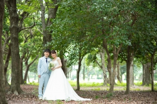 洋装ロケーションフォト