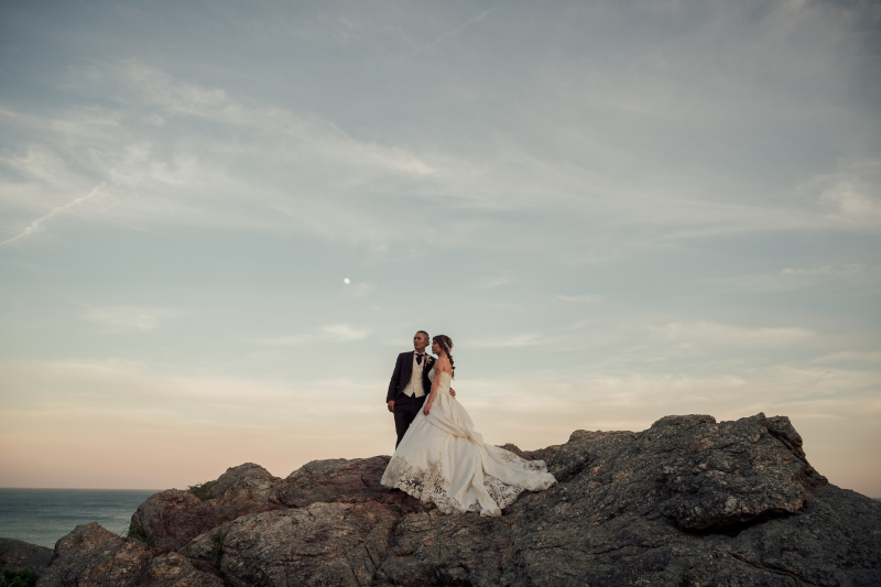 MaiBRIDE天白_海で撮影できる