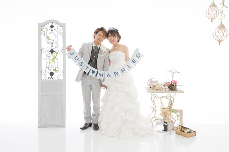 洋装スタジオフォト