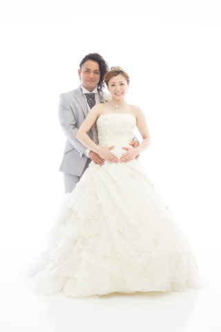 洋装スタジオフォト